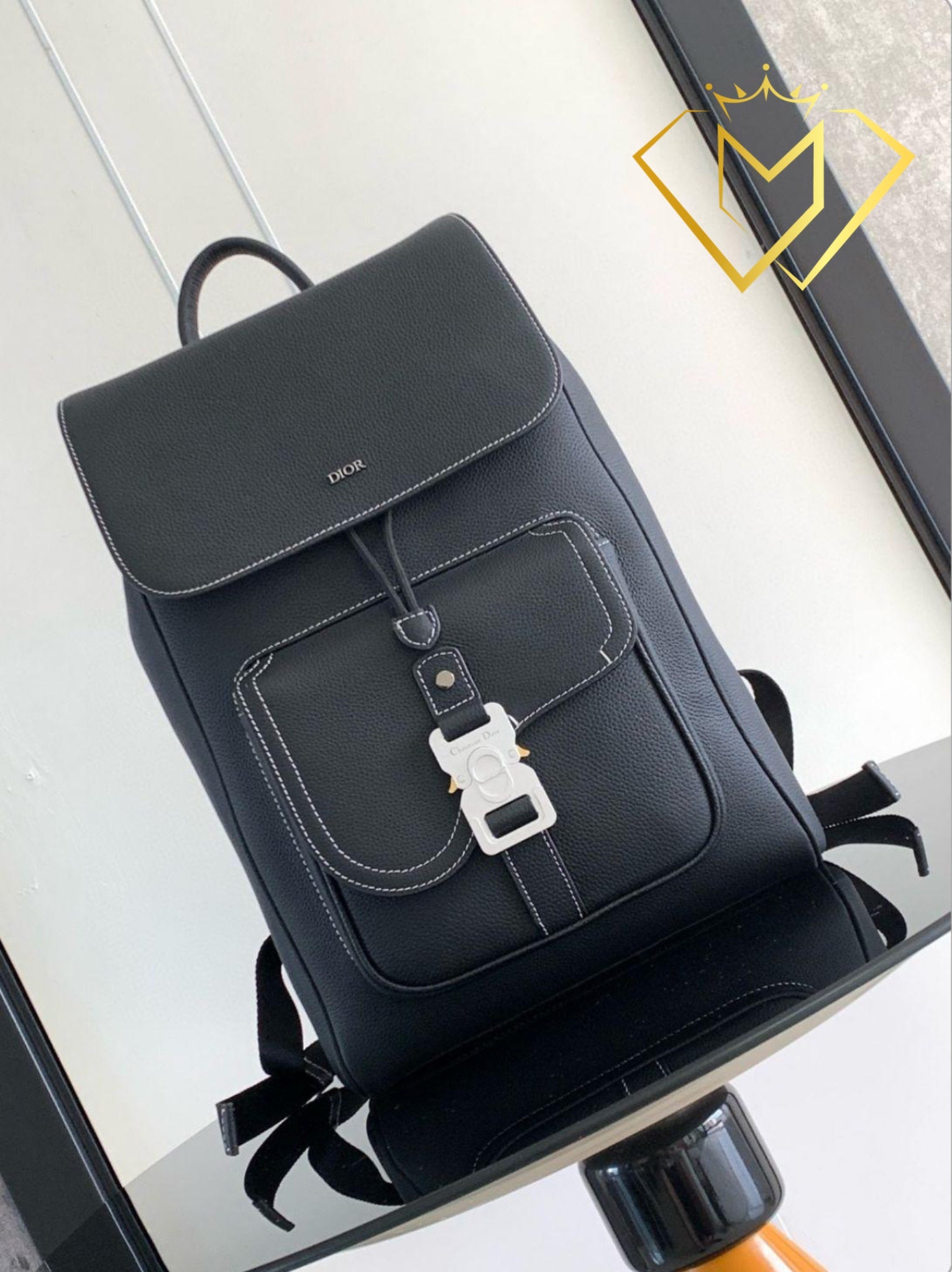 Saddle Backpack with Flap