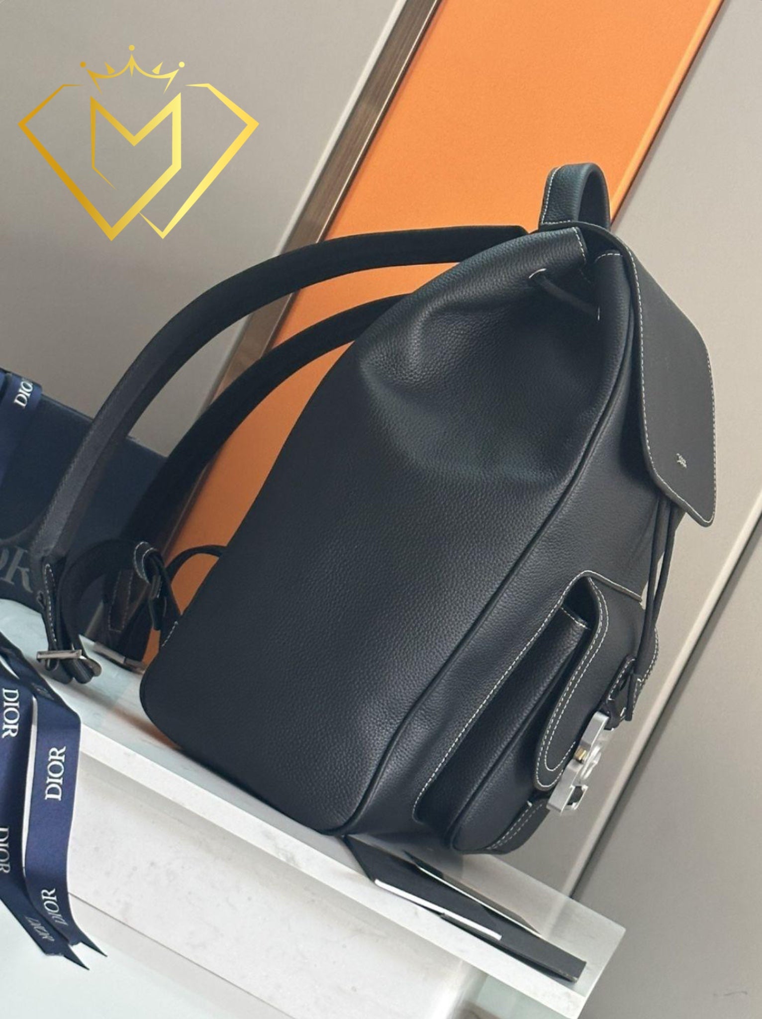 Saddle Backpack with Flap