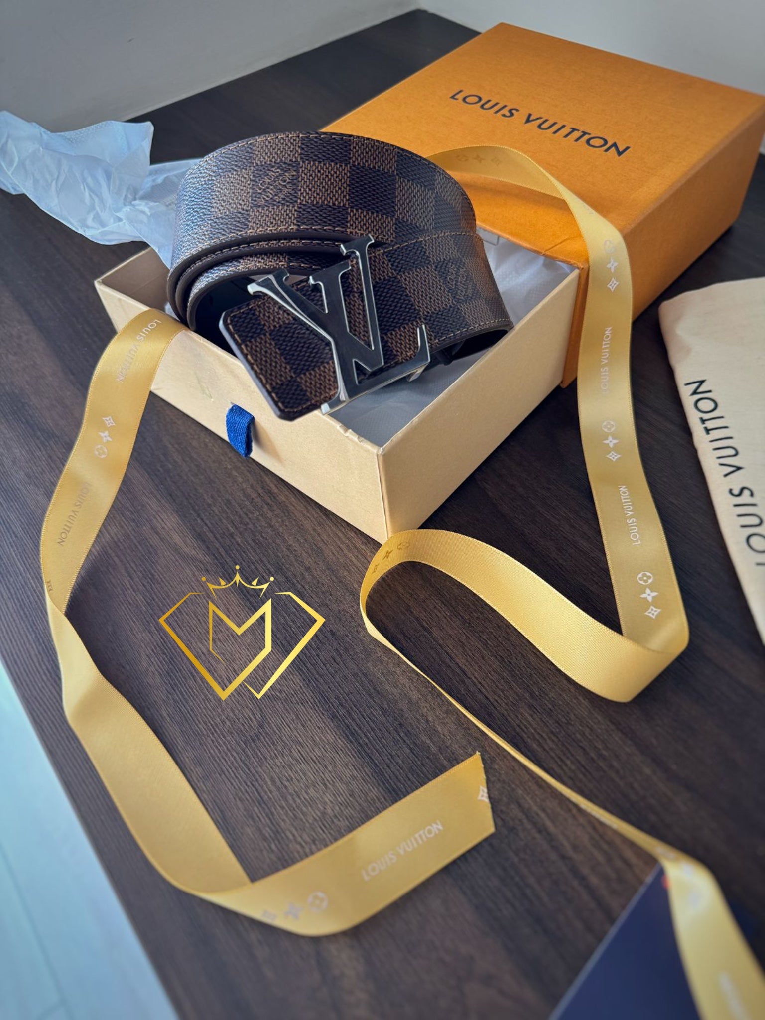 Belt Louis Vuitton Damier