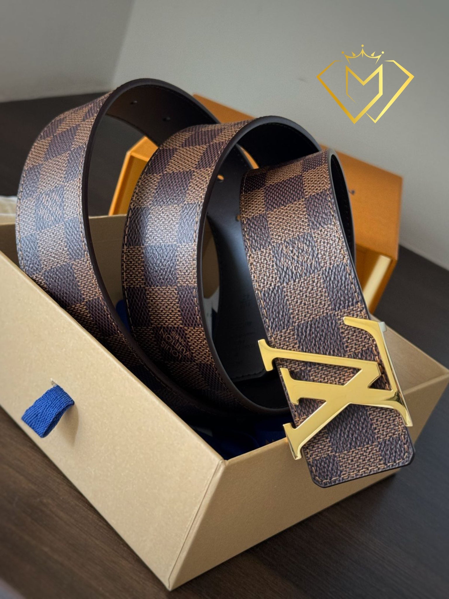 Belt Louis Vuitton Damier