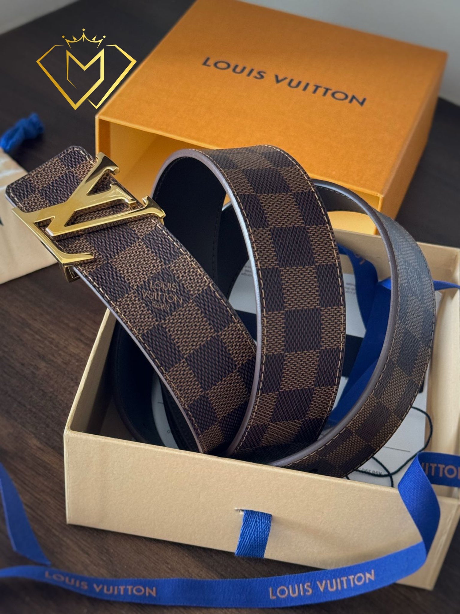 Belt Louis Vuitton Damier