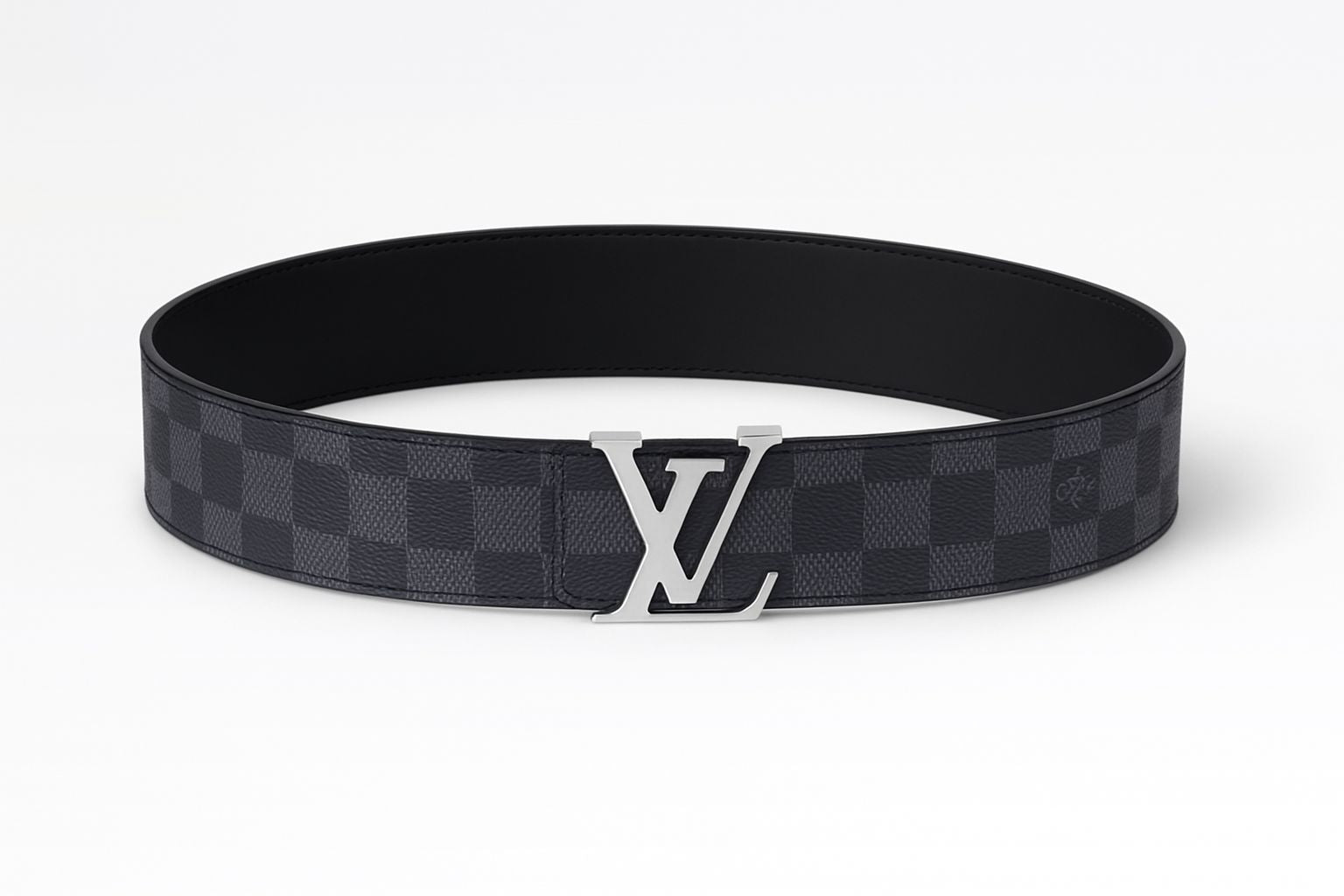 Belt Louis Vuitton Damier grey