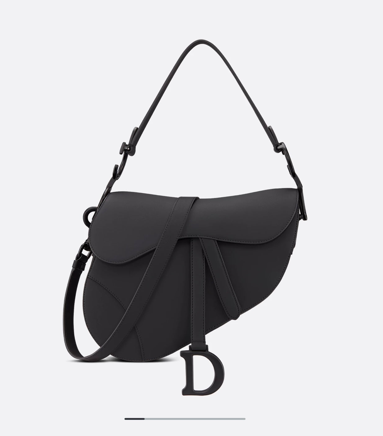Saddle bag with shoulder strap